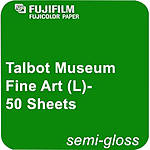 Fujifilm Talbot Museum Semi-Gloss Inkjet Paper 300 50 Sheets - 8.5in.x11in.