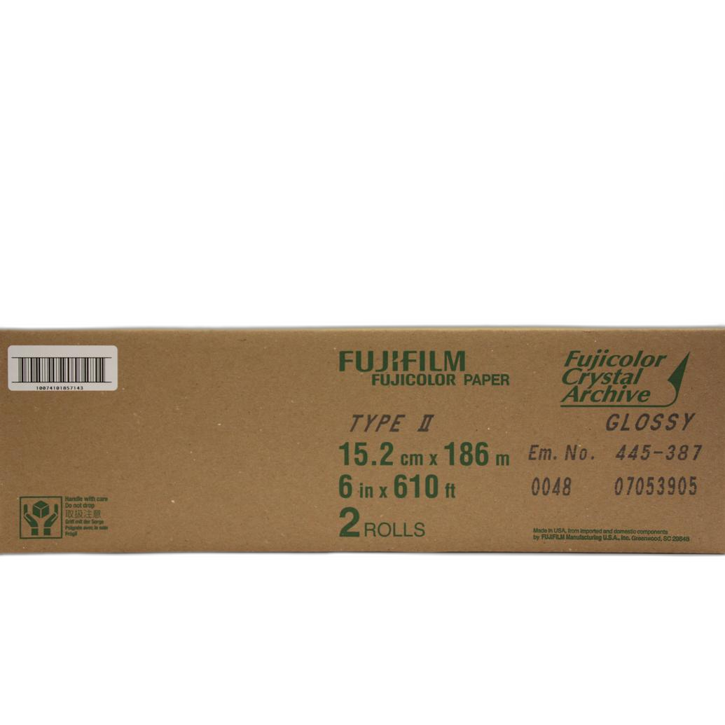 Fujifilm 6 In. x 610 Ft. Paper Crystal Archive Type II Glossy (Roll)