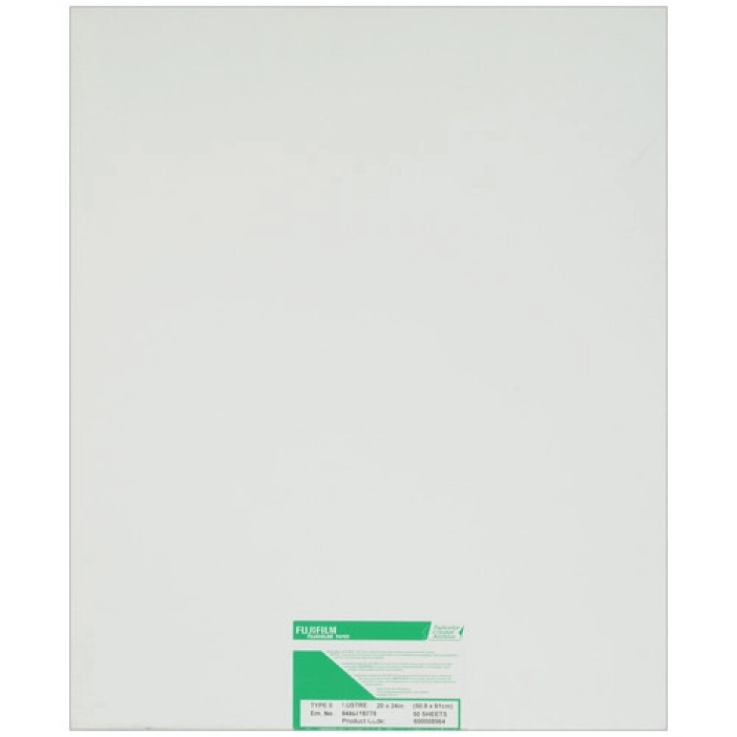 Fujifilm Crystal Archive Paper Type II  20x24 (50 Sheets) Lustre