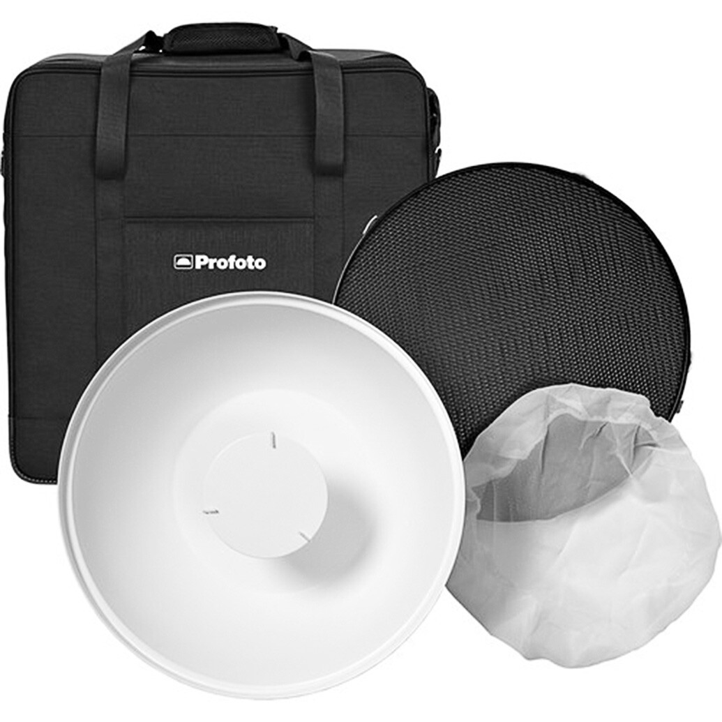 Profoto Softlight Kit with Reflector Diffusor Grid  and  Case