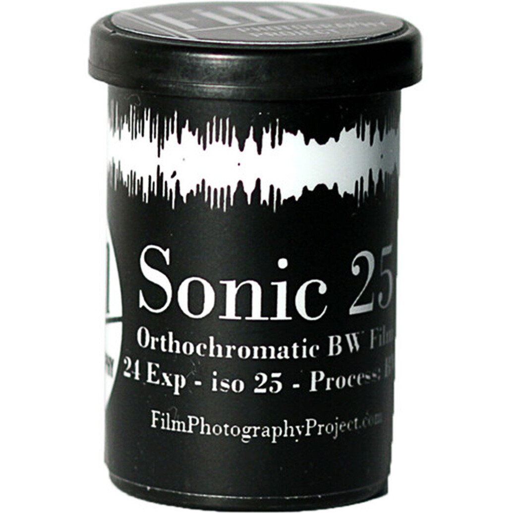 FPP Sonic 25 High Contrast Ortho BW 35mm 25 ISO 24 exposure