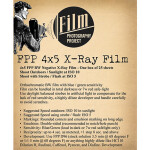 Film Photography Project FPP 4X5 B and W Negative X-RAY FILM 50 ISO 25 Sheets 0