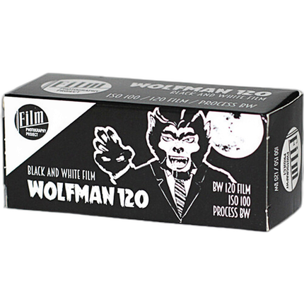 Film Photography Project FPP Wolfman 120 Black and White Film 100 ISO