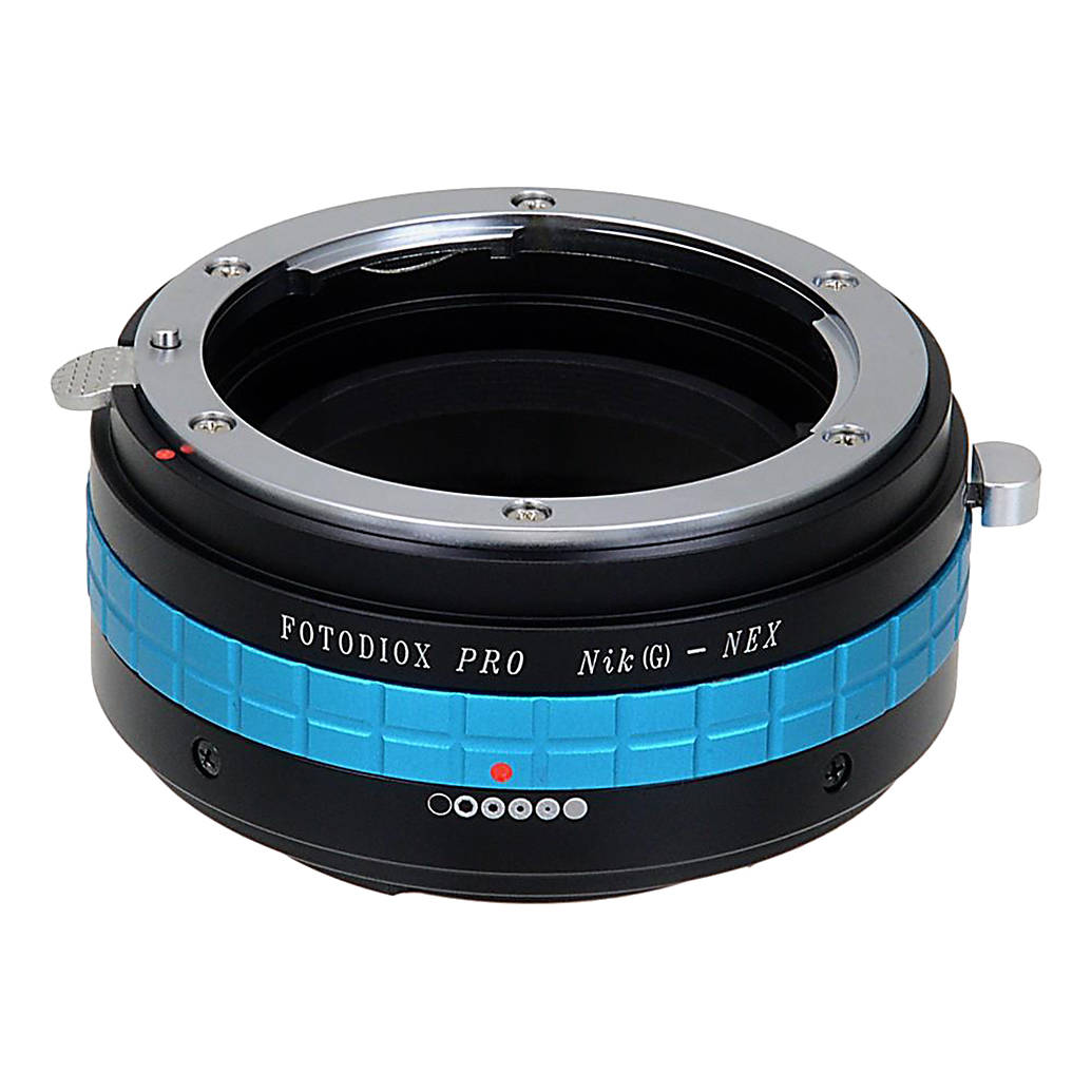 Fotodiox Pro Lens Mount Adapter - Nikon Nikkor F Mount G-Type to Sony E