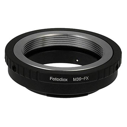 Fotodiox Lens Mount Adapter - M39/L39 Screw Mount SLR Lens to Fuji X Mount