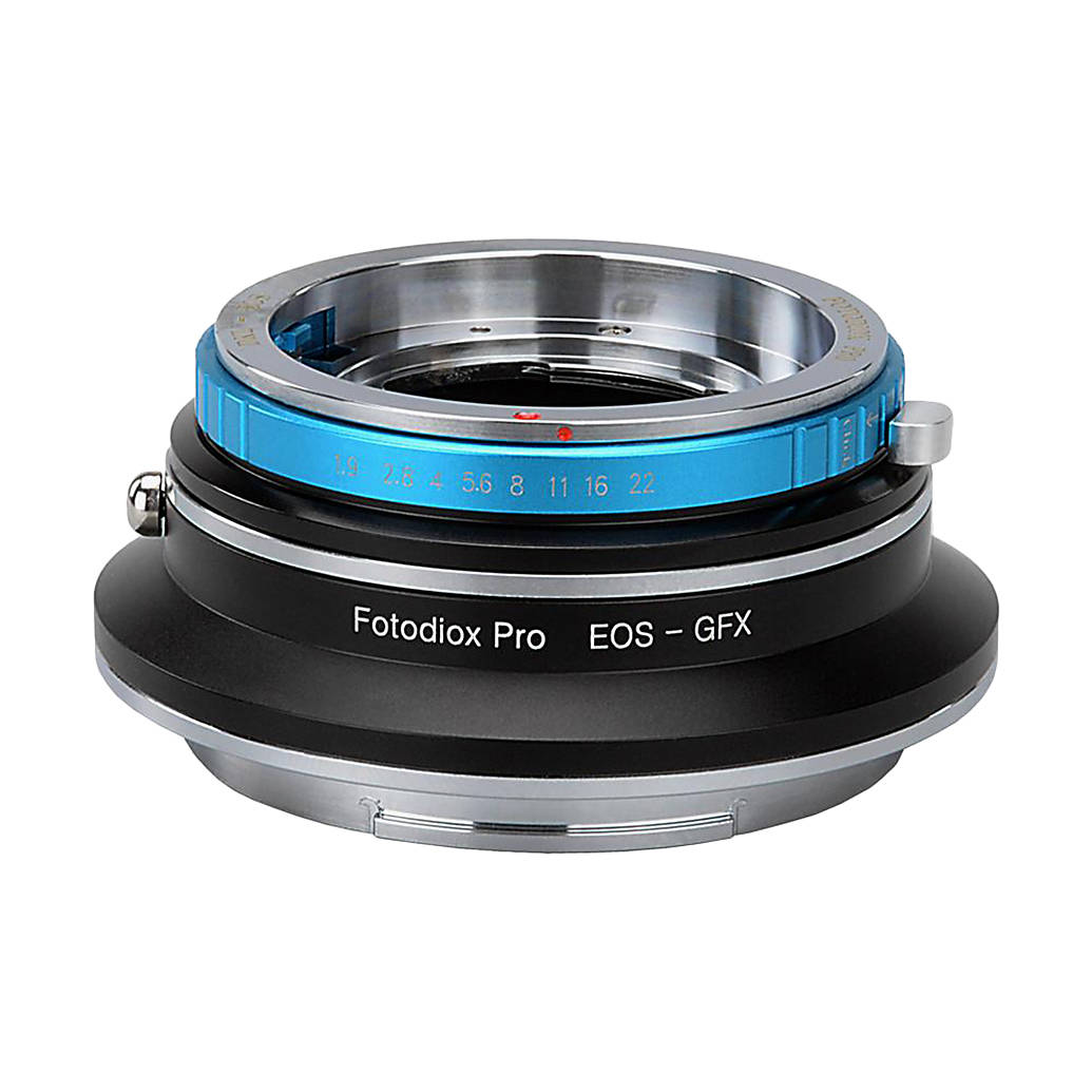 Fotodiox Pro Lens Mount Double Adapter, Voigtlander Bessamatic to Fuji GFX