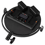 Fotodiox Pro FlapJack LED C-300RS Bicolor Edge Light - 10-Inch Round Ultra-t 2