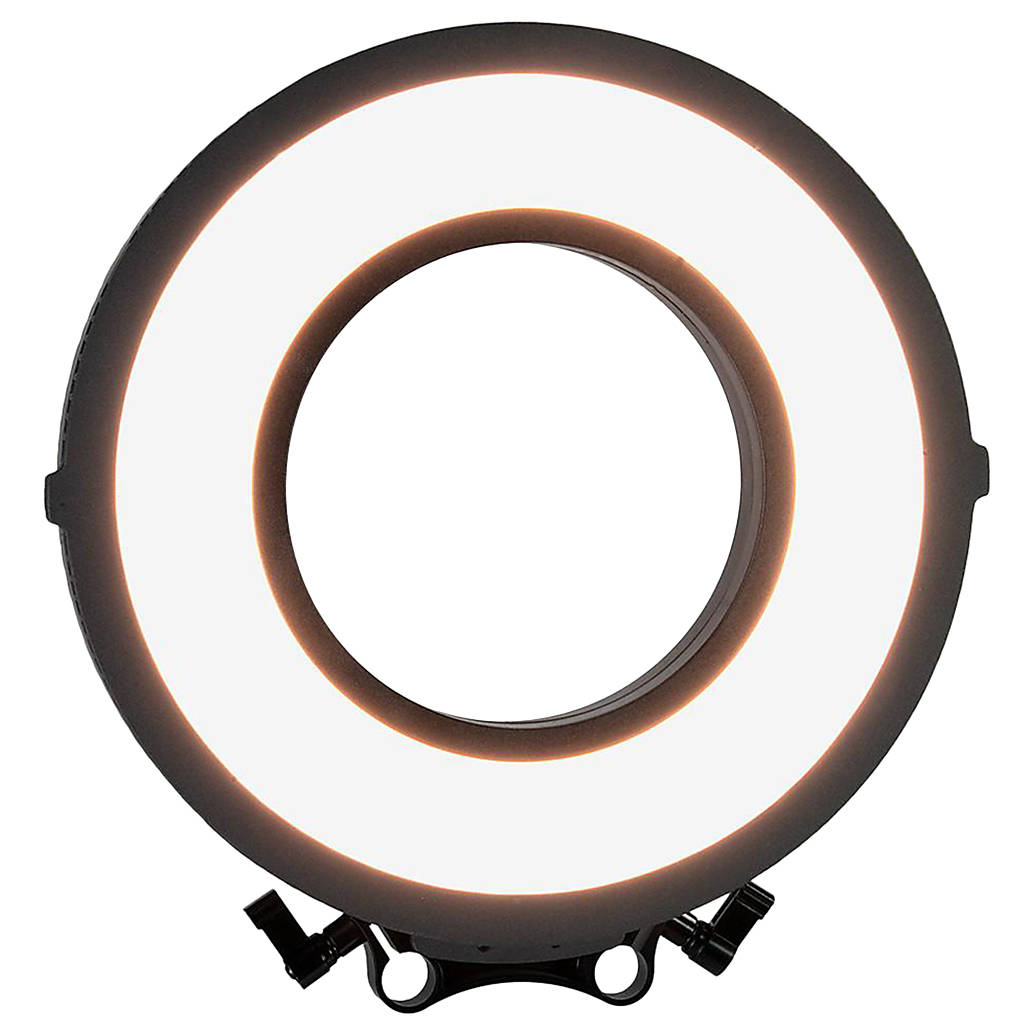 Fotodiox Pro FlapJack LED Ring Light C-318RLS Rod Mounted, Bicolor Beauty Ri