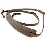 4v Lusso Washed Tuscany Leather Medium Neck Camera Strap - Green and Cyan 1