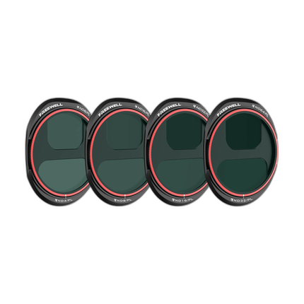 Freewell Bright-Day ND/PL Filter Set for DJI Mavic 4 Pro (4-Pack)