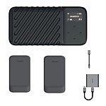 GNARBOX 2.0 SSD (256GB) Rugged Backup Device w/2x Batteries, CF Reader,  and  Do 0