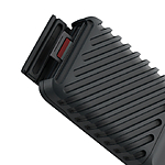 GNARBOX 2.0 SSD (512GB) Rugged Backup Device w/2x Batteries, XQD Reader,  and  D 2