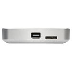 G-Technology 1TB G-DRIVE Mobile USB 3.0 Hard Drive with Thunderbolt -Silver 2