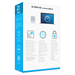 G-Technology 2TB G-DRIVE Mobile USB-C Portable External Hard Drive -Silver 9