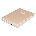 G-Technology 2TB G-DRIVE Mobile USB-C Portable External Hard Drive -Gold 2