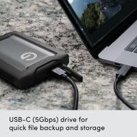 G-DRIVE 2TB ArmorATD USB-C 3.2 Gen 1 External Hard Drive 1