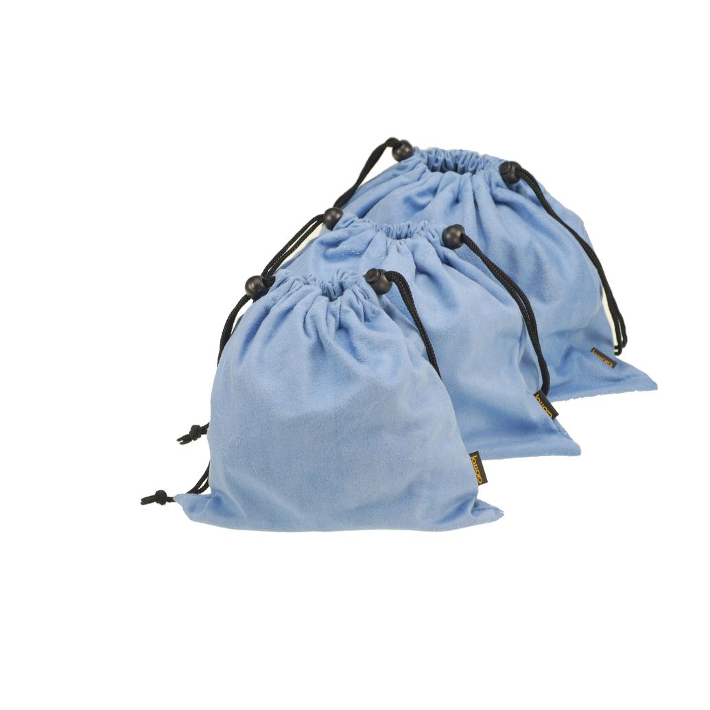 Giottos Microfiber Lens Pouch 15 x 18 cm (Blue)