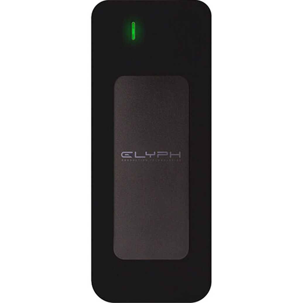 Glyph Technologies 1TB Atom USB 3.1 Type-C External SSD - Black