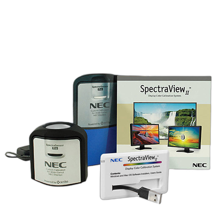 NEC Color Sensor and SpectraView II Software Kit