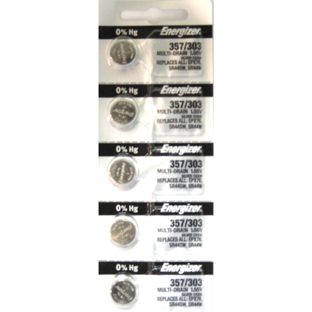 357/AG13/PX76 1.5v Silver Oxide Battery(sold by the battery) Duracell Brand