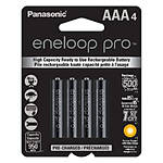 Eneloop Rechargeable Ni-MH AAA 4pk Batteries (950mAh) Panasonic 0