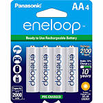 ENELOOP AA 4PK WHITE 2000MAH   AMAZON ONLY 0
