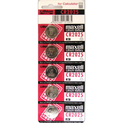 Photo Brand CR2025 3.0v Lithium Battery (sold by the battery)