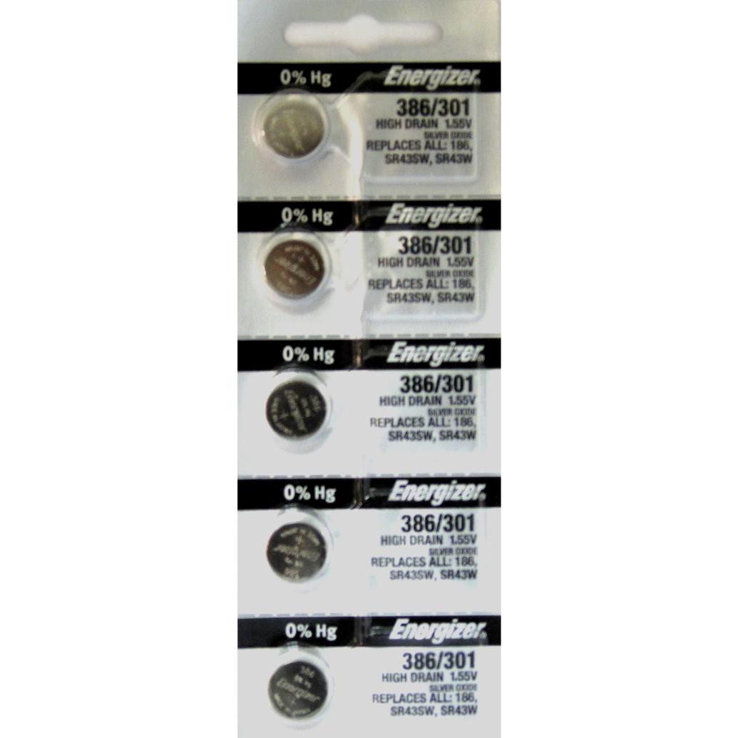 Photo Brand 386/RW386/SR43W Battery (sold by the battery)