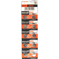 LR44/A76/AG13/357 2-Pack Alkaline Battery (Maxell Brand) 0