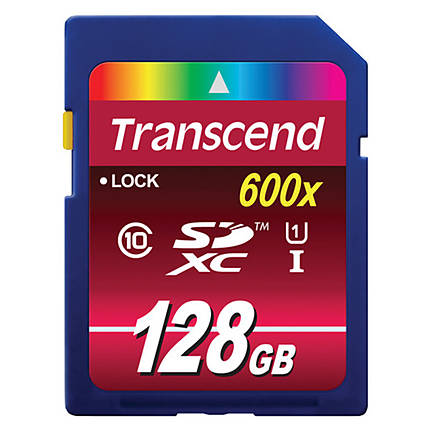 Transcend 128GB SDXC Ultimate Class 10 UHS-1 Memory Card