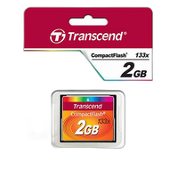 Transcend 2GB 133x Compact Flash Memory Card 1