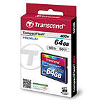 Transcend 64GB 400x UDMA Compact Flash Card 1