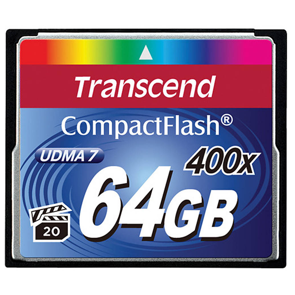 Transcend 64GB 400x UDMA Compact Flash Card