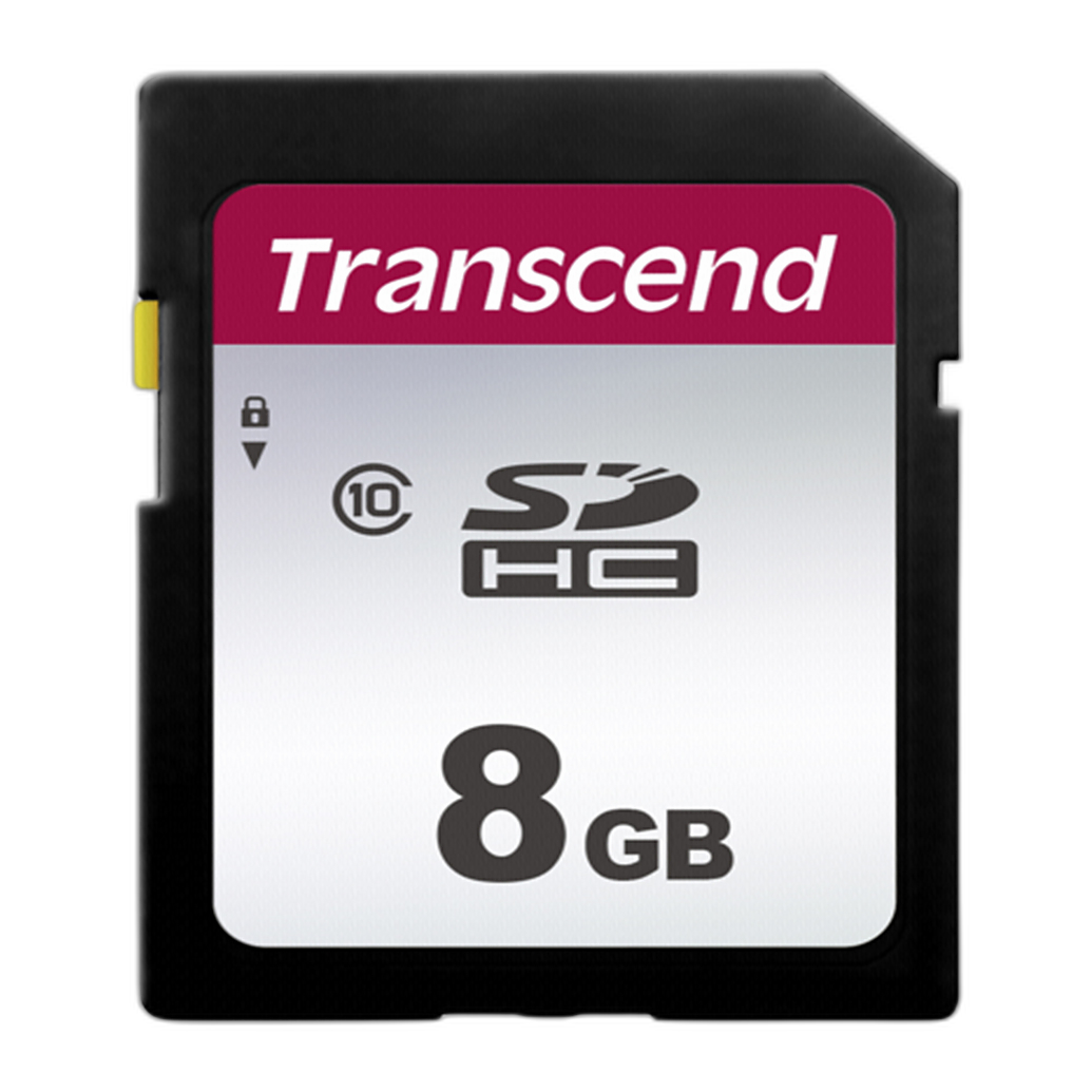 Transcend 8GB SDHC Class 10 Flash Memory Card