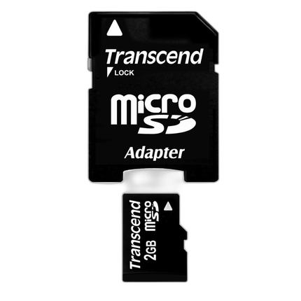 Transcend 2GB microSD Card