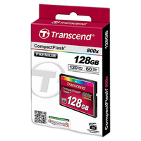 Transcend 128GB 800x Compact Flash Card 3