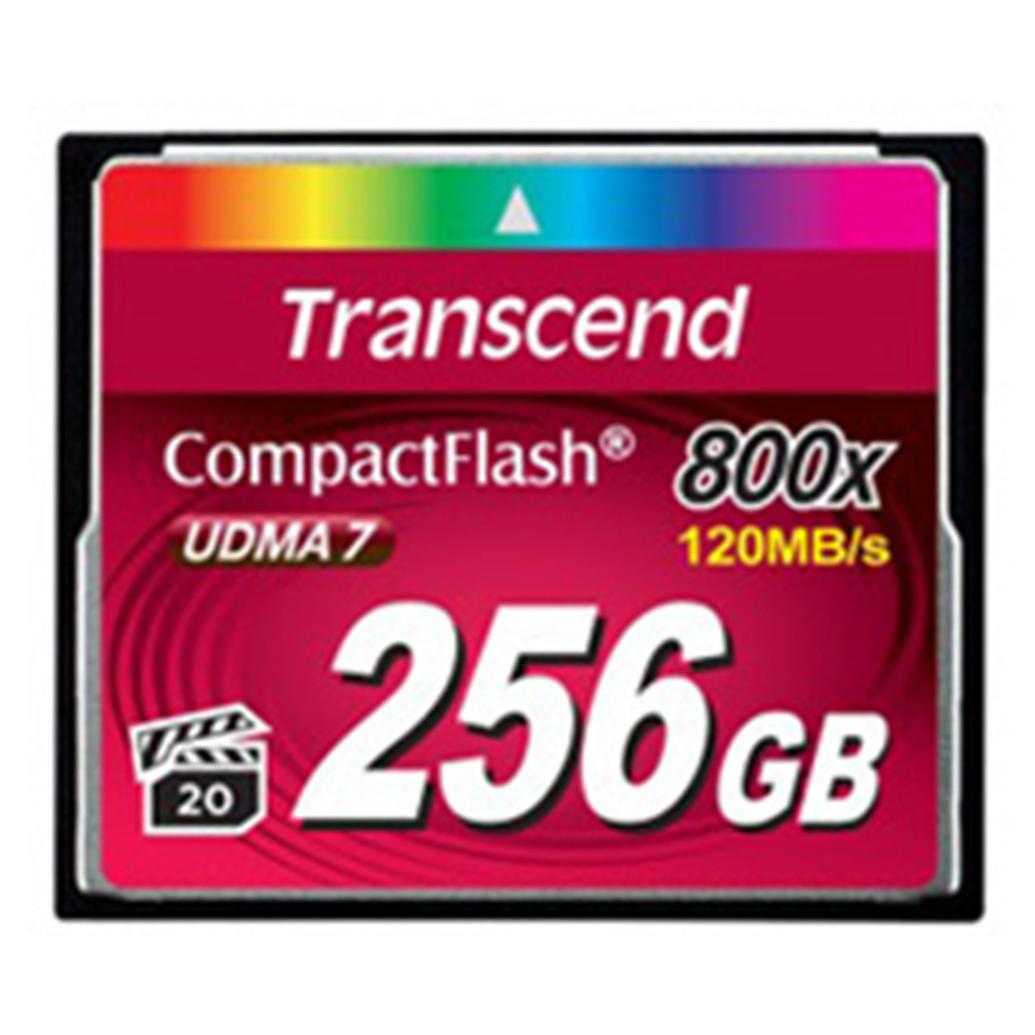 Transcend 256GB 800x Compact Flash Card