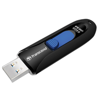 Transcend 64GB JetFlash 790 USB 3.0 Flash Drive (Black) 0