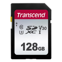 Transcend 128GB 300S UHS-I SDXC Memory Card 0