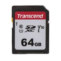 Transcend 64GB 300S UHS-I SDXC Memory Card 1
