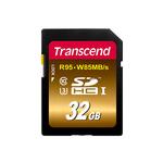 Transcend 32GB UHS-1 SDHC Memory Card (Speed Class 3) (U3X) 0