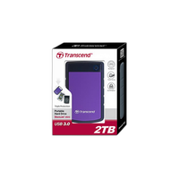 Transcend25H3P STOREJET 2TB USB 3.0External USB Harddrive 2