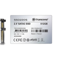 Transcend 512GB SSD230 SATA III 2.5in Internal SSD 2