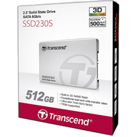 Transcend 512GB SSD230 SATA III 2.5in Internal SSD 3