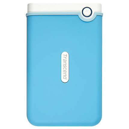 Transcend 1TB StoreJet 25M3 Anti-Shock External Hard Drive (Baby Blue)