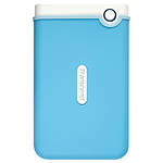 Transcend 1TB StoreJet 25M3 Anti-Shock External Hard Drive (Baby Blue) 0