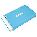 Transcend 1TB StoreJet 25M3 Anti-Shock External Hard Drive (Baby Blue) 2