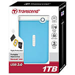 Transcend 1TB StoreJet 25M3 Anti-Shock External Hard Drive (Baby Blue) 4