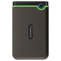 Transcend 2TB StoreJet 25M3 Anti-Shock External Hard Drive (Iron Gray) 0
