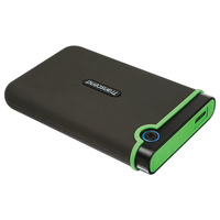 Transcend 2TB StoreJet 25M3 Anti-Shock External Hard Drive (Iron Gray) 2